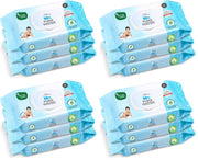 Mother Sparsh Water Based Baby Wipes 60 Pcs (Combo of 12)