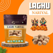 BrijBooti Birju Mahavir Laghu Nariyal 11 Pieces - Small Coconut Sriphal for pooja