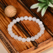 Astrodidi Natural Certified Moonstone Bracelet Helps to Calm Emotional Turbulence, Reduce Stress, Stabilize Mood, Enhances Intuition Emotional Balance & Inner Peace | Reiki Feng-Shui Healing Crystal Gemstone Bracelet for Men and Women