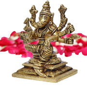 Aalayam Selveer Varahi Amman Statue | Varahi Amman Silai | Varahi Amman Brass Statue 9cm Height Brass Gold Colour 1 Piece