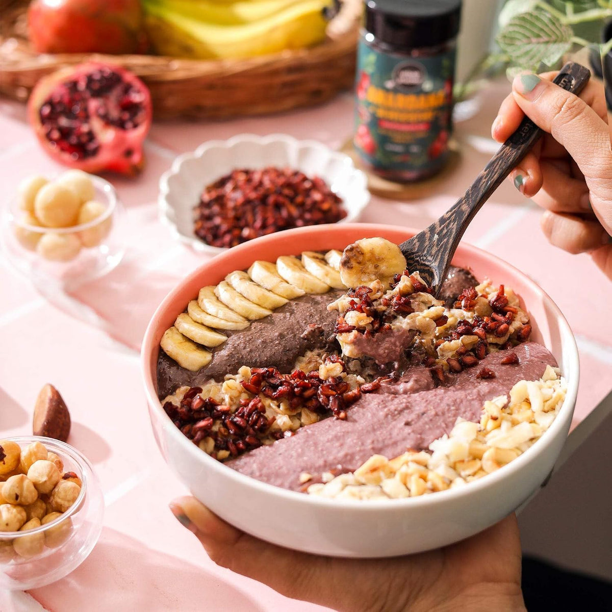 Urban Platter Anardana, 100g [Dried Pomegranate Arils, Healthy Snacks, Naturally Sweet, Superfood Goodness]