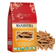 Brijbooti Organic Manjistha (100 gm) | Rubia Cordifolia | Manjishtha Root | Manjishta | Manjishta | Manjista