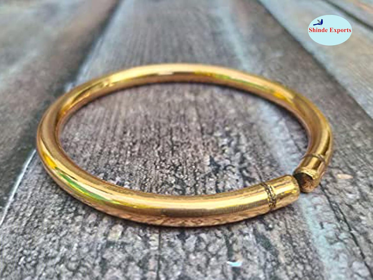 SHINDE EXPORTS Pure Copper Kada/Bracelet for Men and Women.