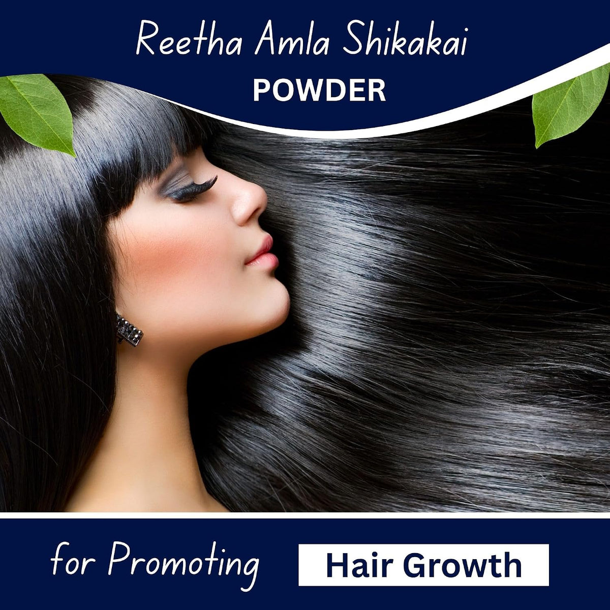 BrijBooti Reetha Amla Shikakai Powder for Hairs Reetha 150 Gm - Shikakai 150 Gm, Amla 100 Gm