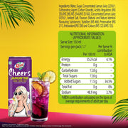 Dabur Real Cheers Jamuntini - 250ml | Premium Cocktail Mixer with extract of real tangy Jamuns | Bursting and Rich Flavour | Ideal for House Parties, Bars & Gifting