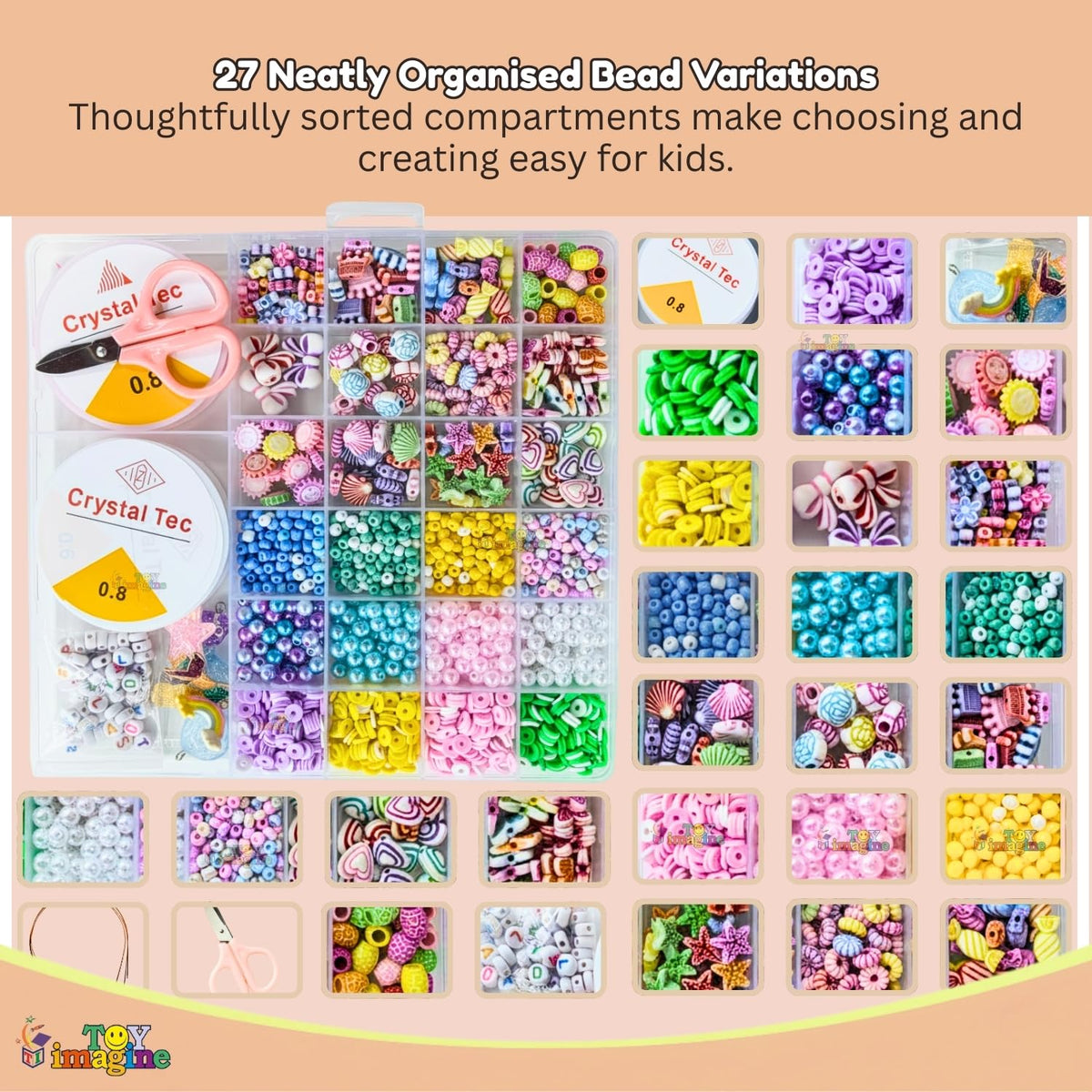 Toy Imagine DIY Bracelet Making Kit for Girls