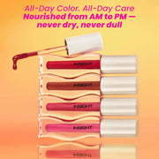 INSIGHT Hydra Creamy Lip Sheen - Runway Rose | Glossy Finish | 2 in 1 Lipstick + Gloss | Infused with Ceramides & Vitamin B5 | One Swipe Rich Color (2.5 g) (Pack of 2)