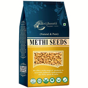 BrijBooti Birju Mahavir Methi Dana Seed 800 Gram | Methi seeds fenugreek | Fenugreek Seeds | Whole Methi Dana Seeds | Indian Spices