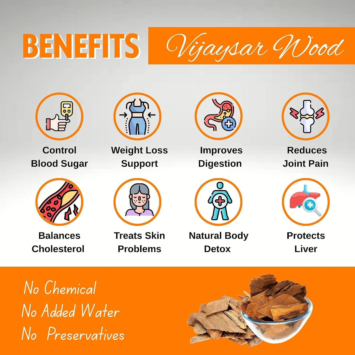 Brijbooti Vijaysar Ki Lakdi 400gm | Vijaysar Wood | Vijay sar wood for diabetes | wood, sticks, Chaal & lakdi | Indian Kino Tree Bark