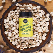 Urban Platter Roasted Salted California Pistachios, 100g [Lightly Salted | Premium California Pistachios In Shell | Rich in Fibre | Rich in Protein | Add to Fruit Salads, Oatmeals, Trail Mixes, Desserts, Baked Goods]