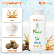 OYO BABY Kids Combo Set BABY Talc Free Baby Powder & BABY Diaper Rash Cream Pack Of 1
