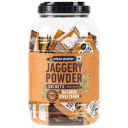 Urban Platter Jaggery Powder Sachets, 1Kg / 35.2oz [200 Sachets, 5 Grams Each]