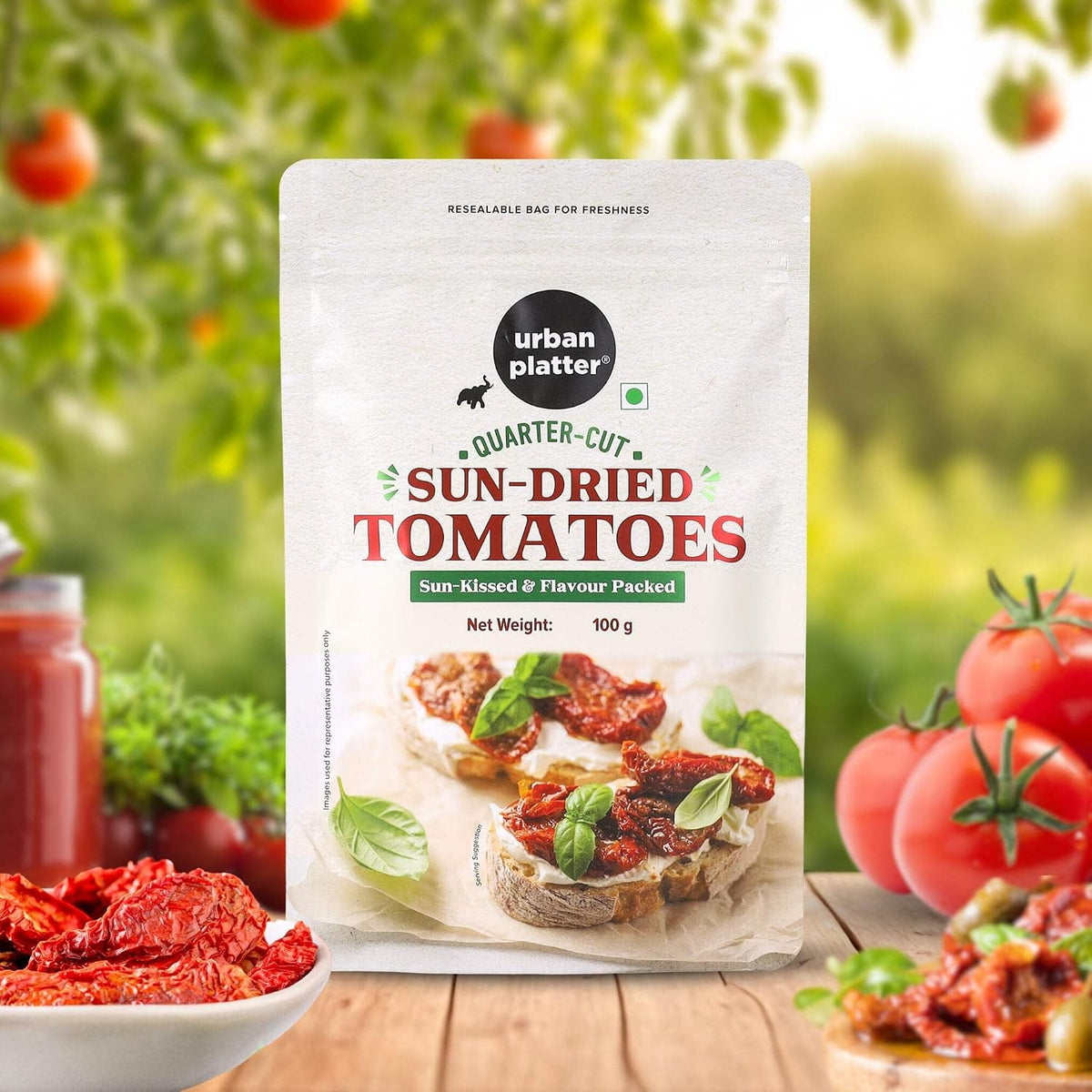 Urban Platter Sun Dried Tomato, 100g