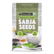 Urban Platter Sabja Seeds, 250g (Basil Seeds for Weight Management, Digestion & Hydration, Rich in Fiber & Omega-3, Falooda, Detox Drinks & Smoothies)