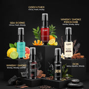 Beardo Tohfa Perfume Gift Set for Men | Fragrance Discovery Gift Set | 10 x 5ml Mini Perfumes for Men | Long Lasting Perfume Collection | Travel Friendly Gift Pack | Gift for Husband, Father, Brother, Boyfriend | Wedding & Festival Gift