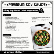 Urban Platter Premium Soy Sauce, 500ml (Naturally Brewed | Umami | Suitable for Stir Fry | Asian Cuisine)