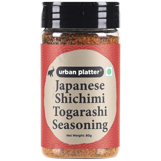 Urban Platter Shichimi Togarashi Seasoning, 80g (Japanese Seven-Spice Blend | Aromatic & Zesty)
