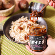 Urban Platter Caramelized & Smoked Onion Relish, 200g (Gourmet Spread, Savory-Sweet Flavour, Perfect for Sandwiches, Burgers, Cheese Boards & More)