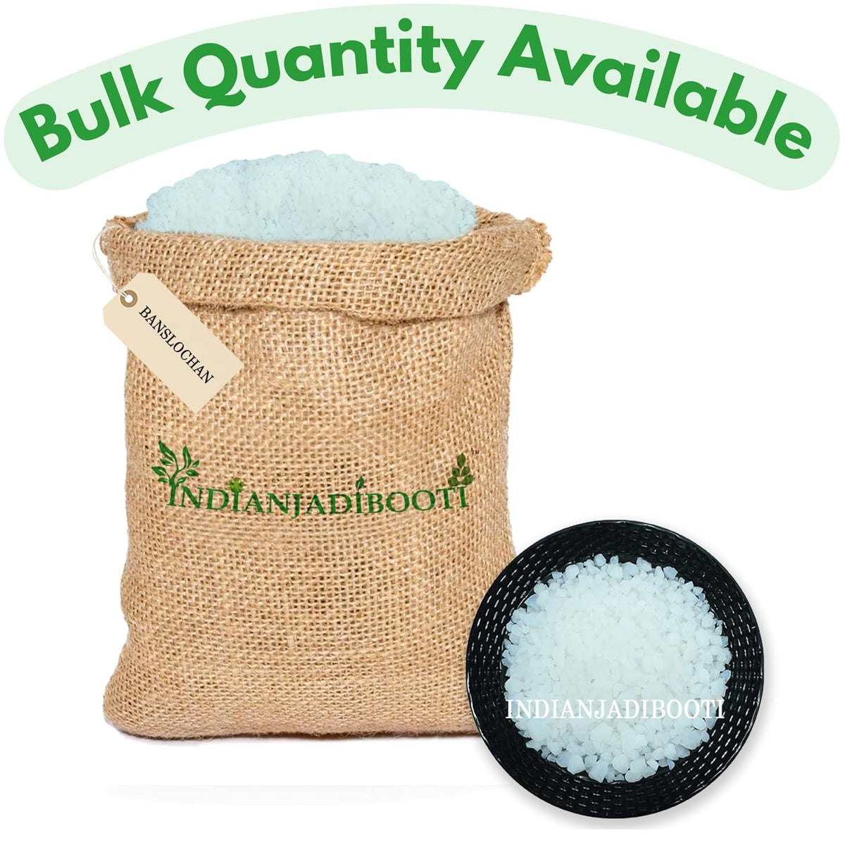 IndianJadiBooti Banslochan | Vanshlochan (Bamboo Silica) for Height Growth & Strong Bones | Tabsheer | Natural Calcium Supplement | Edible Grade A | 100g