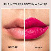 INSIGHT Professional Hydra Luxe Lipstick - Nyc | Satin Finish|Long lasting| Smooth| Hyaluronic Acid| Enriched with Rosehip Oil|Creamy Lipstick|Infused with Hyaluronic Acid - 2.5g (Pack of 2)