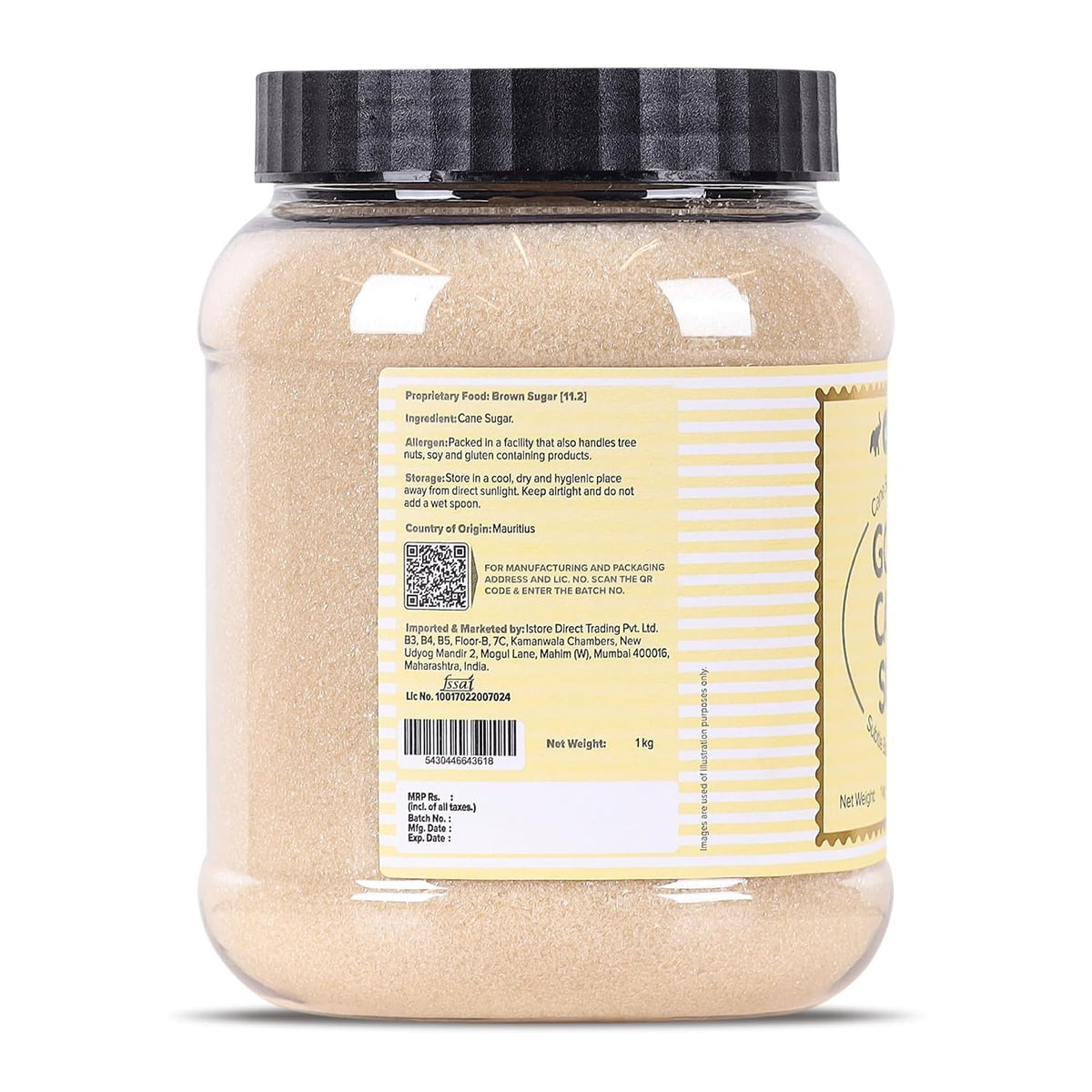Urban Platter Mauritian Golden Caster Sugar, 1kg (Fine & Fluffy | Perfect for Cakes, Sponges & Whipped Desserts)
