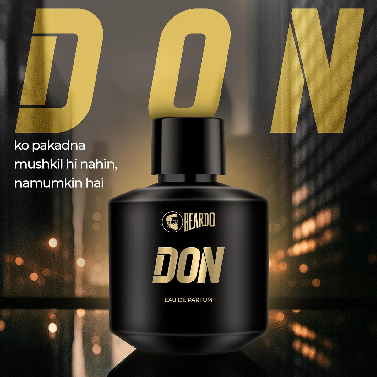 Beardo Don Perfume for Men,100ml | With Melon, Jasmin, Vanilla Intense Fresh | Strong Long Lasting Mens Perfume | EAU DE PARFUM Men | Gift For Men | Gift for husband | Gift for boyfriend