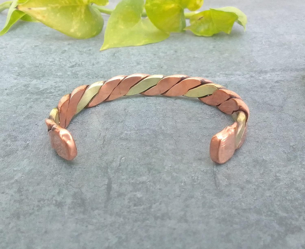 SHINDE EXPORTS pure copper kada for men/copper kada/copper bracelet for men pure