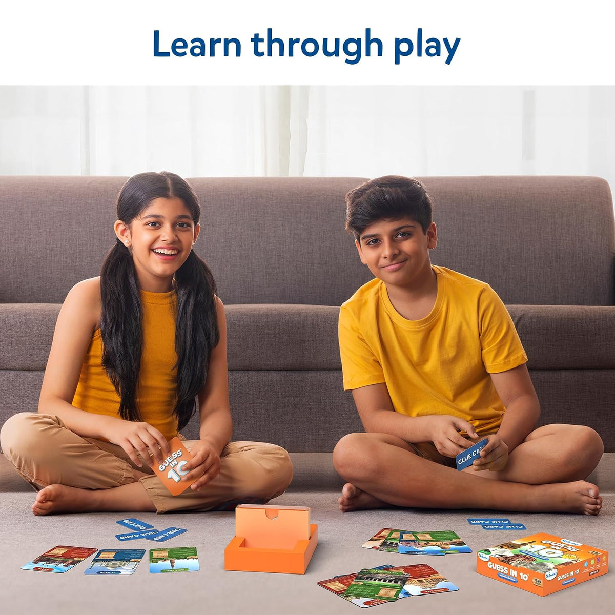 Skillmatics Guess in 10 Wonders of India – Educational Card Game for Kids