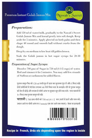 Nawab's Secret Premium Gulab Jamun Mix 200 gms