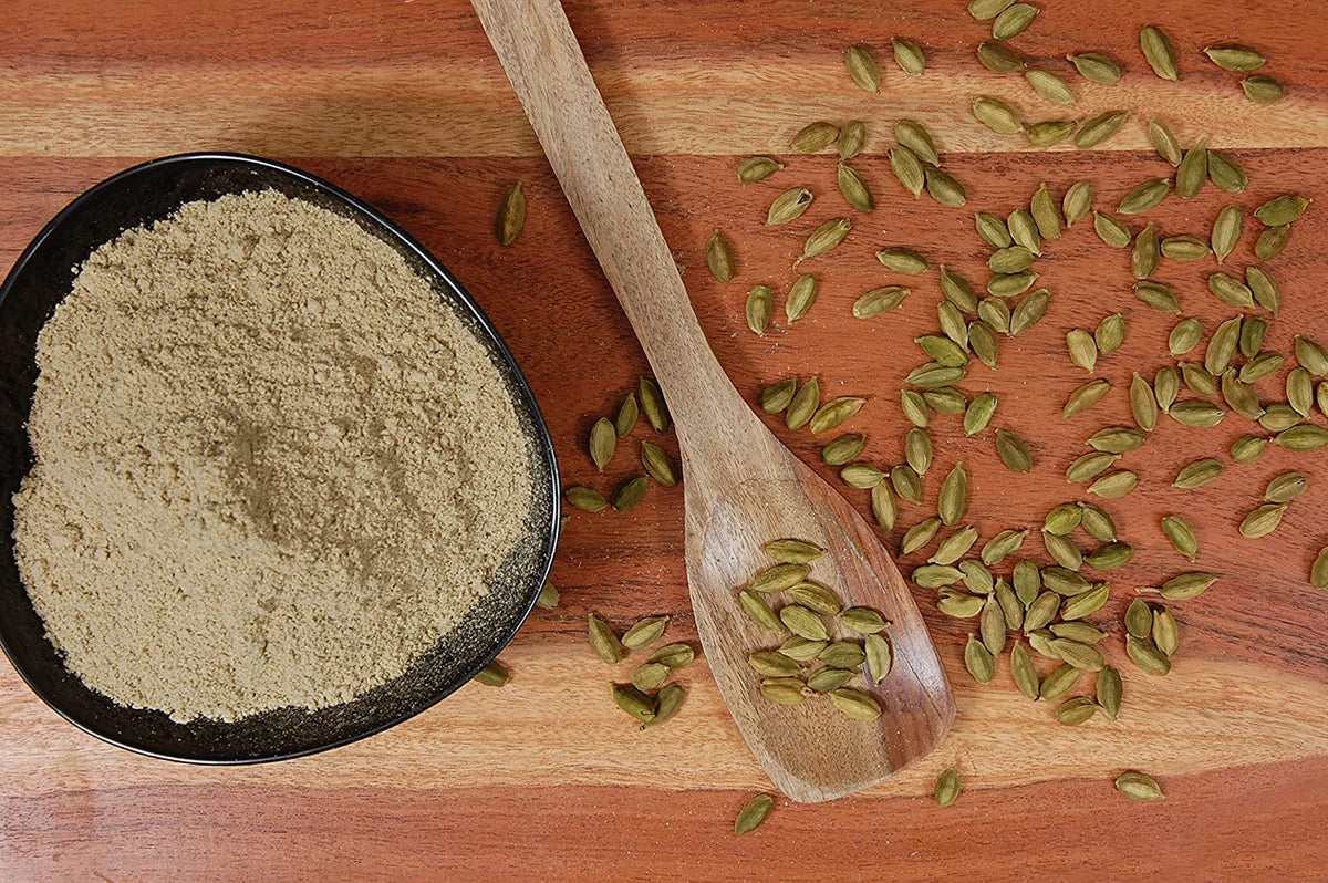 NatureVit Green Cardamom Powder 100 Gram | Premium Fine Elaichi Spice | Aromatic & Freshly Ground | Ideal for Sweets, Tea & Baking