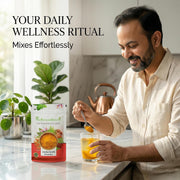 IndianJadiBooti Elite Radiance & Defense Bundle: Amba Haldi, White Sesame, Safed Musli & Neem – For Clear Skin, Hormonal Support & Systemic Immunity – 250gm Each