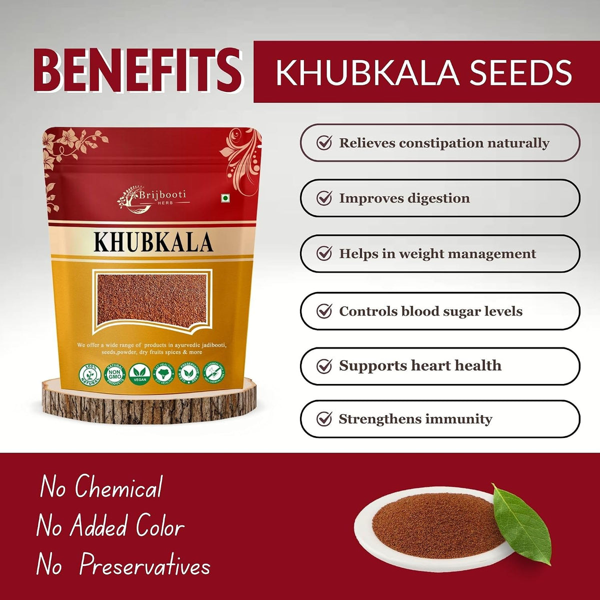 Brijbooti Khubkala Seeds 200 Gram | Khoobkala | Sisymbrium Irio | Hedge Mustard Seeds | FSSAI, GMP, ISO Certified