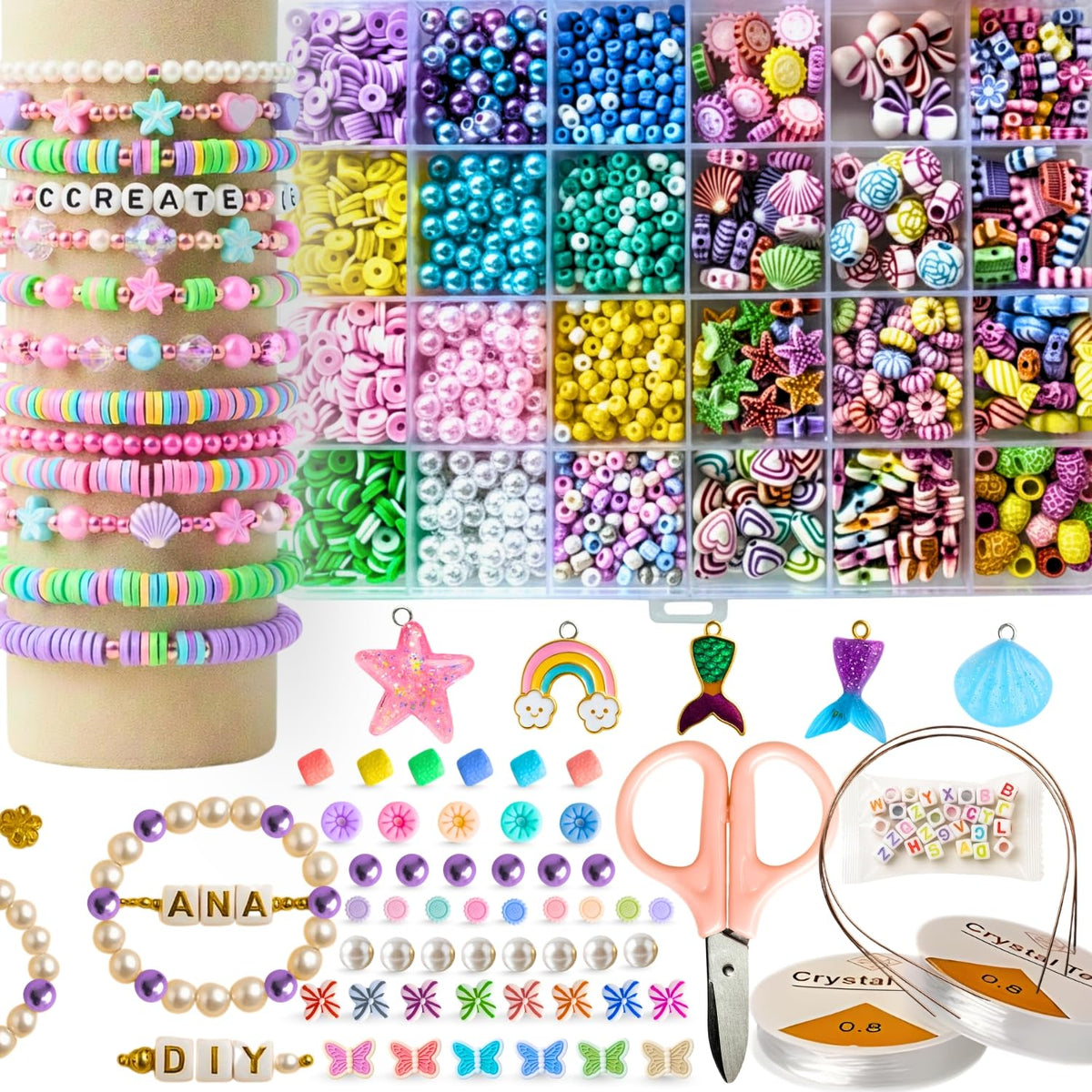 Toy Imagine DIY Bracelet Making Kit for Girls