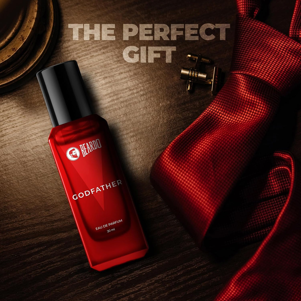 Beardo Him & Her Perfume Giftset 20ml x 4 | Whisky Smoke, GodFather, Marina Bae & Smoking Hot | Long Lasting Spicy Eau De Parfum | Gift For Couple, Men Women