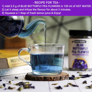 Urban Platter Blue Butterfly Pea Flower, 250g (Aparajita | Shankhpushpi | Rich in Antioxidants | Add to teas and Cocktails | Natural Colourant)