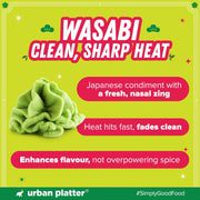 Urban Platter Premium Wasabi Paste, 43g (Elevate Your Sushi Experience With Lingering Zing)