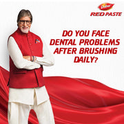 Dabur Red Toothpaste - 200g | World's No.1 Ayurvedic Paste | Fluoride Free|Helps in Bad Breath Treatment, Cavity Protection, Plaque Removal |For Whole Mouth Health| Power of 13 Potent Ayurvedic Herbs