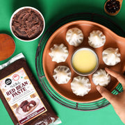 Urban Platter Red Bean Paste (Anko), 500g (Made with Adzuki Beans | Smooth & Less Sweet | Ready-to-Use Filling for Mochi, Dorayaki, Taiyaki & Baking)