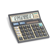 Hauser HC-512G Desktop Series Electronic Calculator | 12 Digits Calculator | Best Key Layout | Mark Up with GT Keys | Big Display & Memory | Dual Power | 112 Steps Check & Correct | Grey, Pack of 1