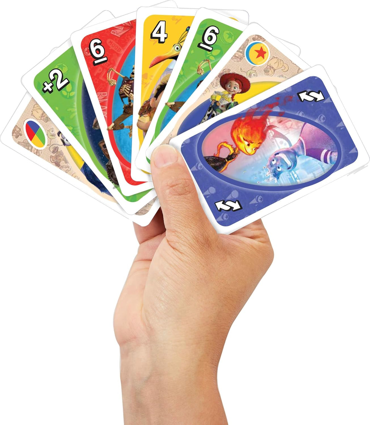 Mattel Games UNO Pixar Card Game, Ages 7+, 2-10 Players