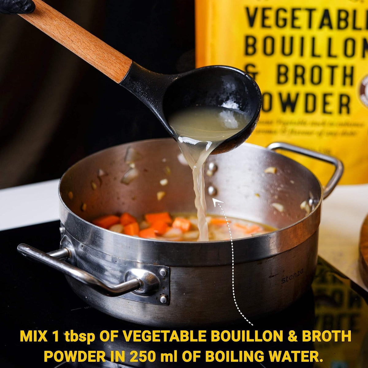 Urban Platter Vegetable Bouillon & Broth Powder, 1kg (Plant-Based | Instant Vegetable Stock | MSG-free | Umami-Rich)