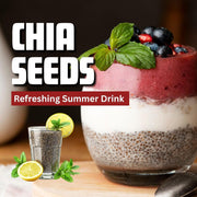 Brijbooti Organic Premium Chia Seed for Weight Loss - 800 Gr | Omega 3 and Fiber for Weight Loss