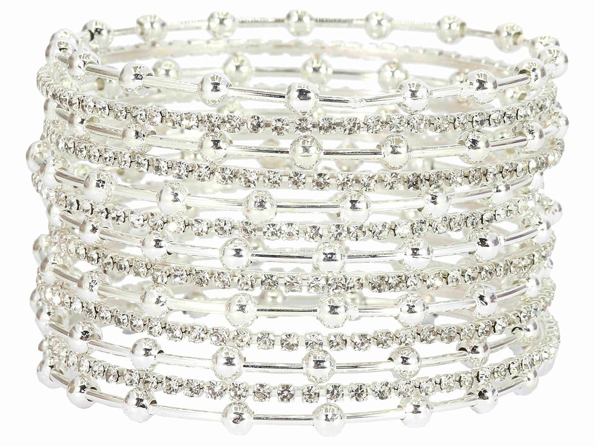 NMII Stylish Glossy Bangle & Bracelet Set for Women & Girls