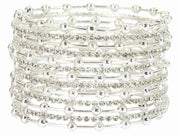 NMII Stylish Glossy Bangle & Bracelet Set for Women & Girls