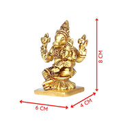 Aalayam Selveer Brass Lakshmi Hayagreevar Idol for Pooja (8 cm, 275g)