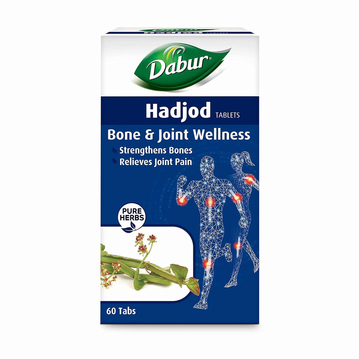 Dabur Hadjod Tablets - 60 tablets | Supports Joint Health