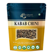 BrijBooti Sheetal Chini - Kababchini - Piper Cubeba - Cubeb Berries - Kankol Mirch (100 Gr)