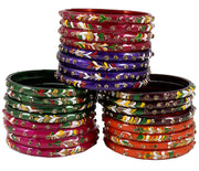 NMII Bangle Set for Women (Multi-Colour)