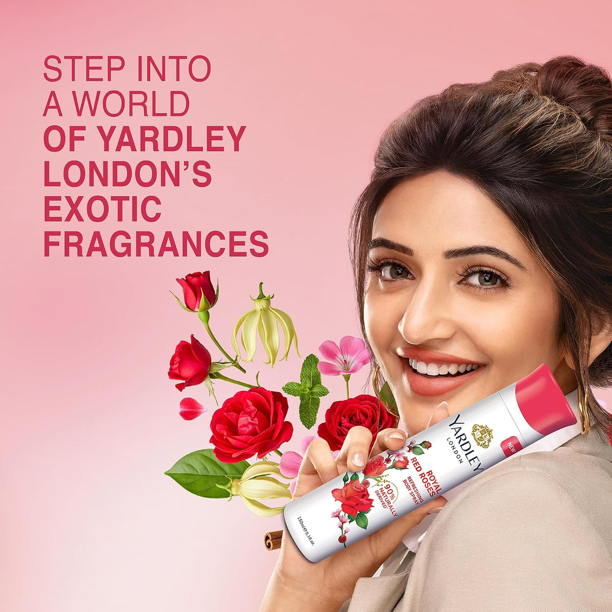Yardley London Royal Red Roses Refreshing Deo For Women, 150ml