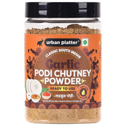 Urban Platter Classic South Indian Garlic Podi Chutney Powder, 250g (Ready to use, Just add ghee or Oil)